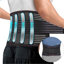Cinturón de soporte lumbar para hernia de disco ortopédico para espalda Faja de alivio del dolor inferior
