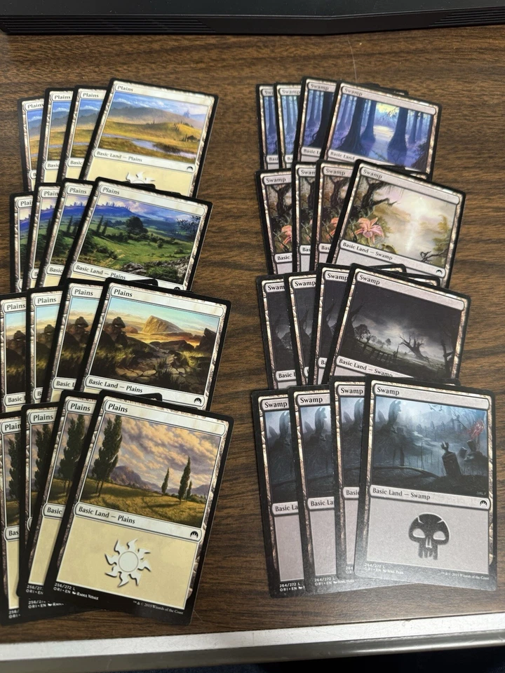 MTG Origins Basic Land Playset, 4x Of Each Art (80 Total Cards) - Image 2 of 2