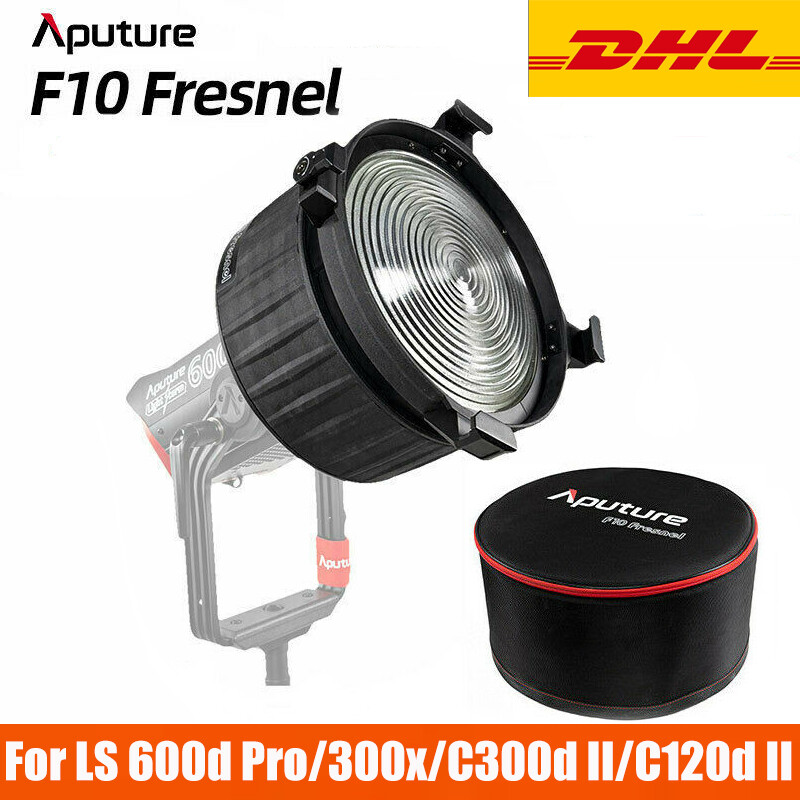 Aputure F10 Fresnel Lens 10” Zoom Kit Spotlight for LS 600d Pro