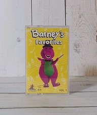 Barneys Favorites Volume 1 Cassette Tape 1993 Children's Songs From Season 1  2