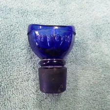 Wyeth Collyrium   Glass Eye Cup & Bottle Stopper