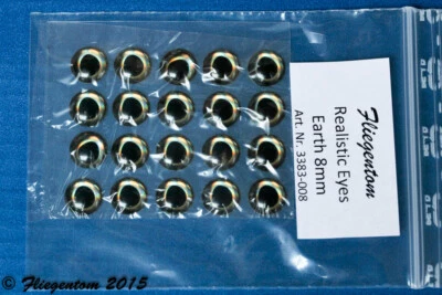 Fliegentom - Occhi di pesce realistici - colorano la terra