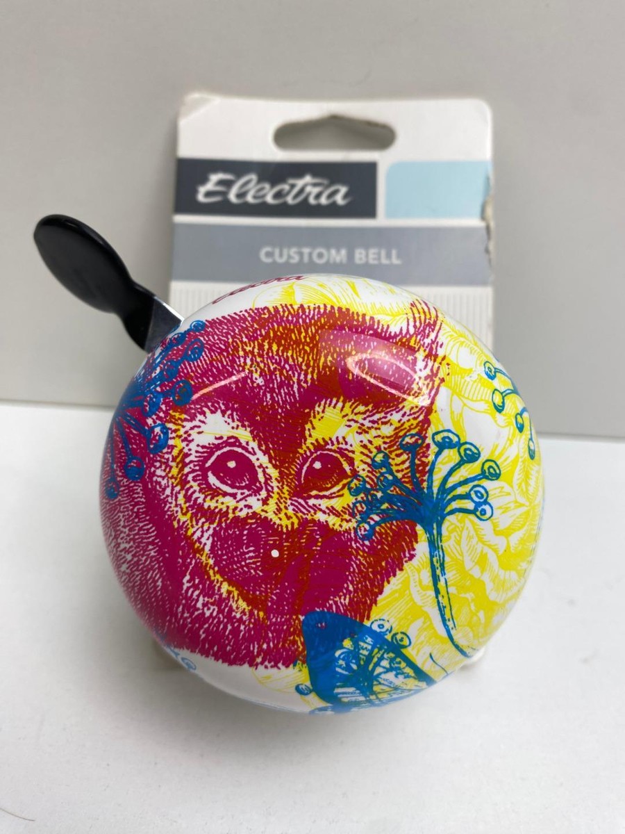 new ELECTRA Bicycle Co BIG Ringer Chroma Monkey Butterfly BELL #42 new ELECTRA Bicycle Co BIG Ringer Chroma Monkey Butterfly BELL #42