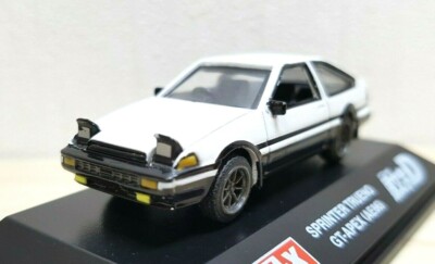1/72 Real-X Initial D TOYOTA SPRINTER TRUENO AE86 LIGHTS UP
