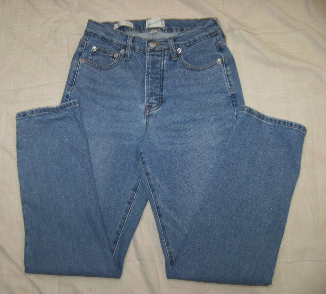 Universal Thread Button Fly Jeans - Size 6 - Mid-… - image 1
