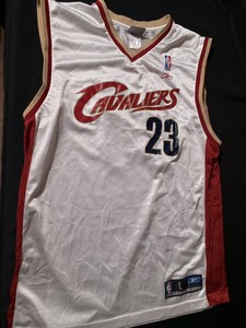 lebron white cavs jersey