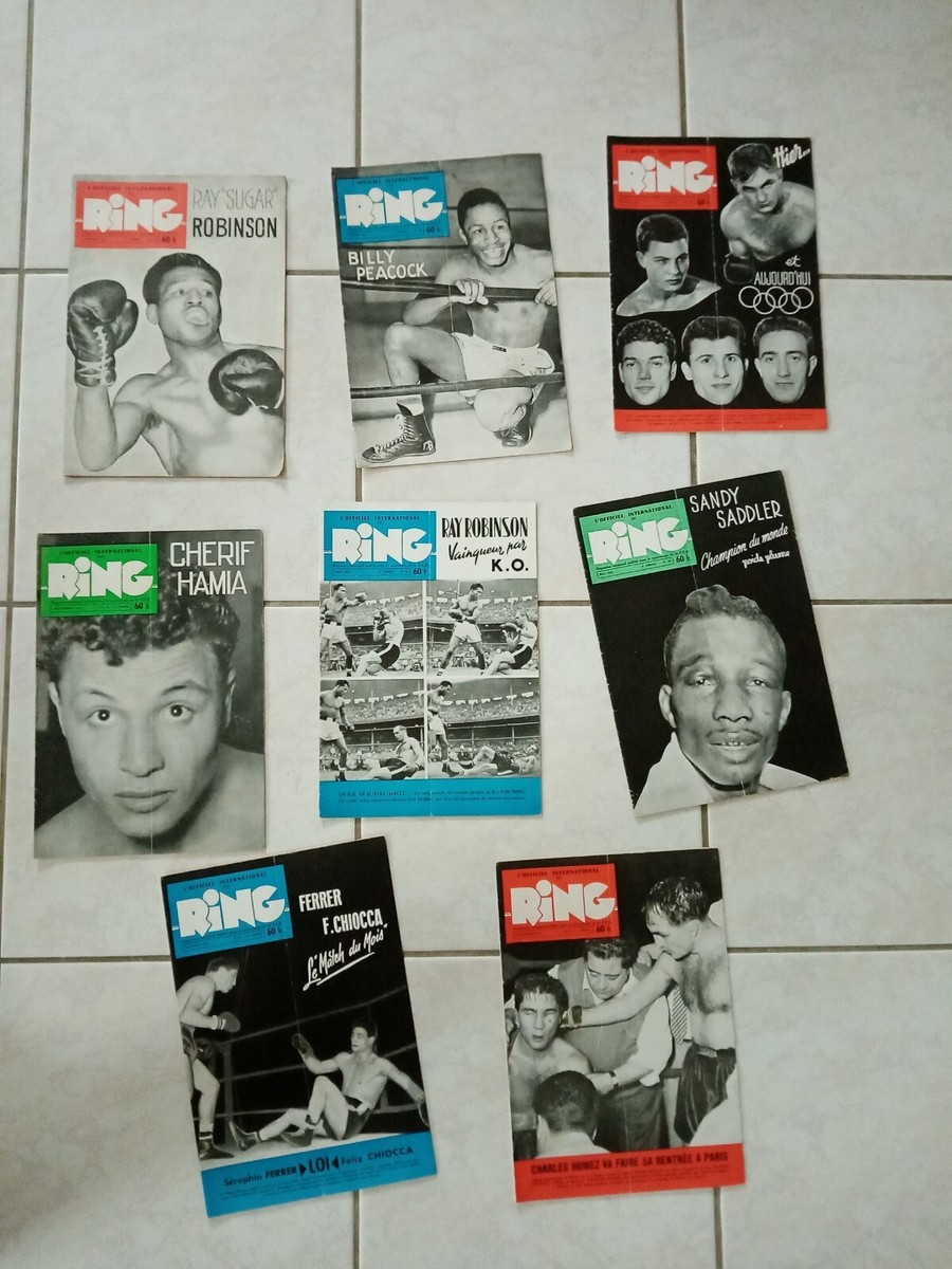 Magazine de BOXE « THE RING » 1950 - Publication originale d