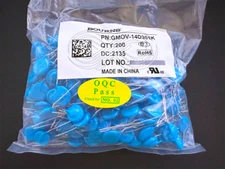 Sealed 200Pcs GMOV-14D301K 14D301K Bourns Metal Oxide Radial Varistor 300VAC
