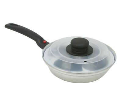 Neu 20 cm Eierpochierer Pfanne vier Tassen pochierte Eier Maschine Aluminium