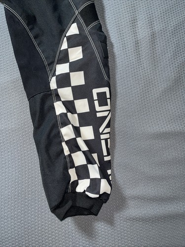 O'Neal Motocross Pants Team Race Issue Adult Size 28 Black, Red, White and Blue - Picture 15 of 16