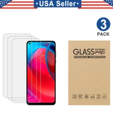 3PCS Tempered Glass Screen Protector for Motorola Moto G Stylus 5G 2021