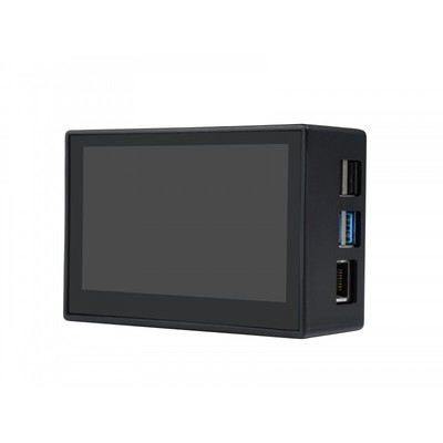 Waveshare SKU18645 4.3'' Capacitive Touch LCD for Raspberry Pi, Case, DSI 800x480