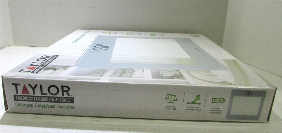 Glass Personal Scale Clear - Taylor - Image 2 of 4