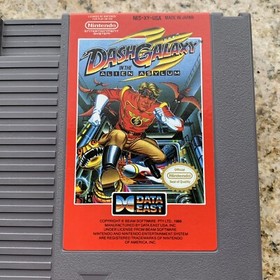 Dash Galaxy in the Alien Asylum (Nintendo Entertainment System, 1990) NES CLEAN!