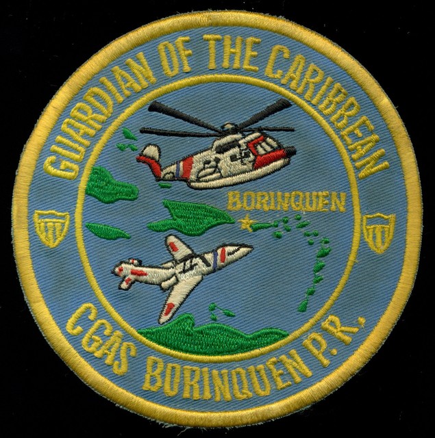 USCG Coast Guard CGAS Borinquen Puerto Rico Patch N5 eBay