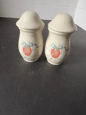 2 International Spice/ Marmalade Goose Spice Jar With Lids 1980’s Farmhouse Look