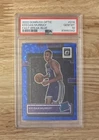 2022 Donruss Optic Basketball Fast Break Blue Keegan Murray #214 PSA 9
