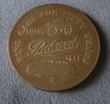 Rare Vintage 1949 Packard 50th Anniversary Token Coin Good Condition