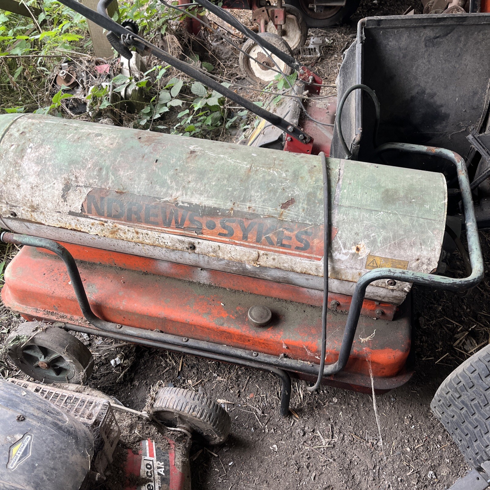 Andrews Space Heater Diesel 240v Fan eBay