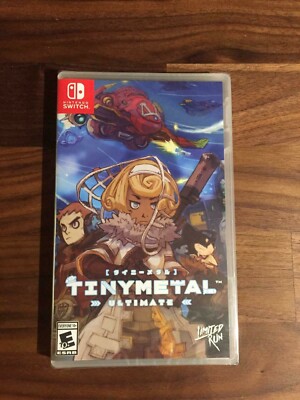 Tiny Metal Nintendo Switch Limited Run Games New & Sealed