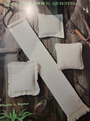 Summit Designs SUM 206  Candlewick Quilting Phyllis Baxter VG B1