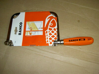 Bahco 301 BAH301 Laubsäge 14 tpi 165 mm 6 1/2 Zoll Säge ideal zum Schneiden von Kurven