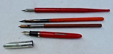 4 LOT VINTAGE ARTIST QUILLS PENESCO 511, EAGLE PENCIL, JB LIPPINCOTT FALCON 50 