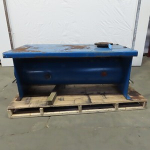 Stoddard D13H-6 6" Flange Mount Horizontal Vacuum System Chamber Silencer