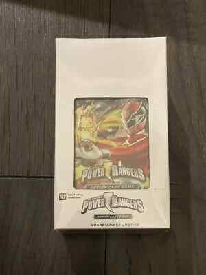 Power Rangers Guardians of Justice Series 2 Action Card Game Box Sealed bandai