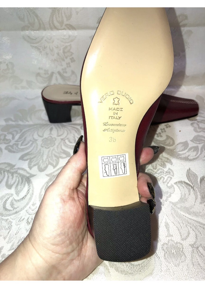 Vero Cuoio, Lauarazione Artigiana,Made In Italy,Shoes, Size 
