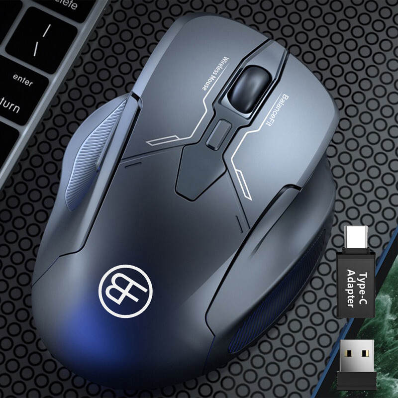 Wireless Gaming Mouse 2.4G Ergonomic Cordless Mouse with USB Receiver Computer M