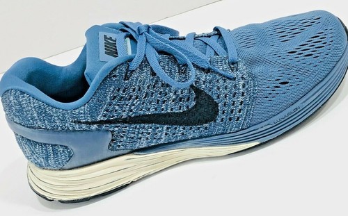 Nike Lunarglide 7 Running Shoes Women's 7.5 Blue Tweed Walking Cycling |  eBay