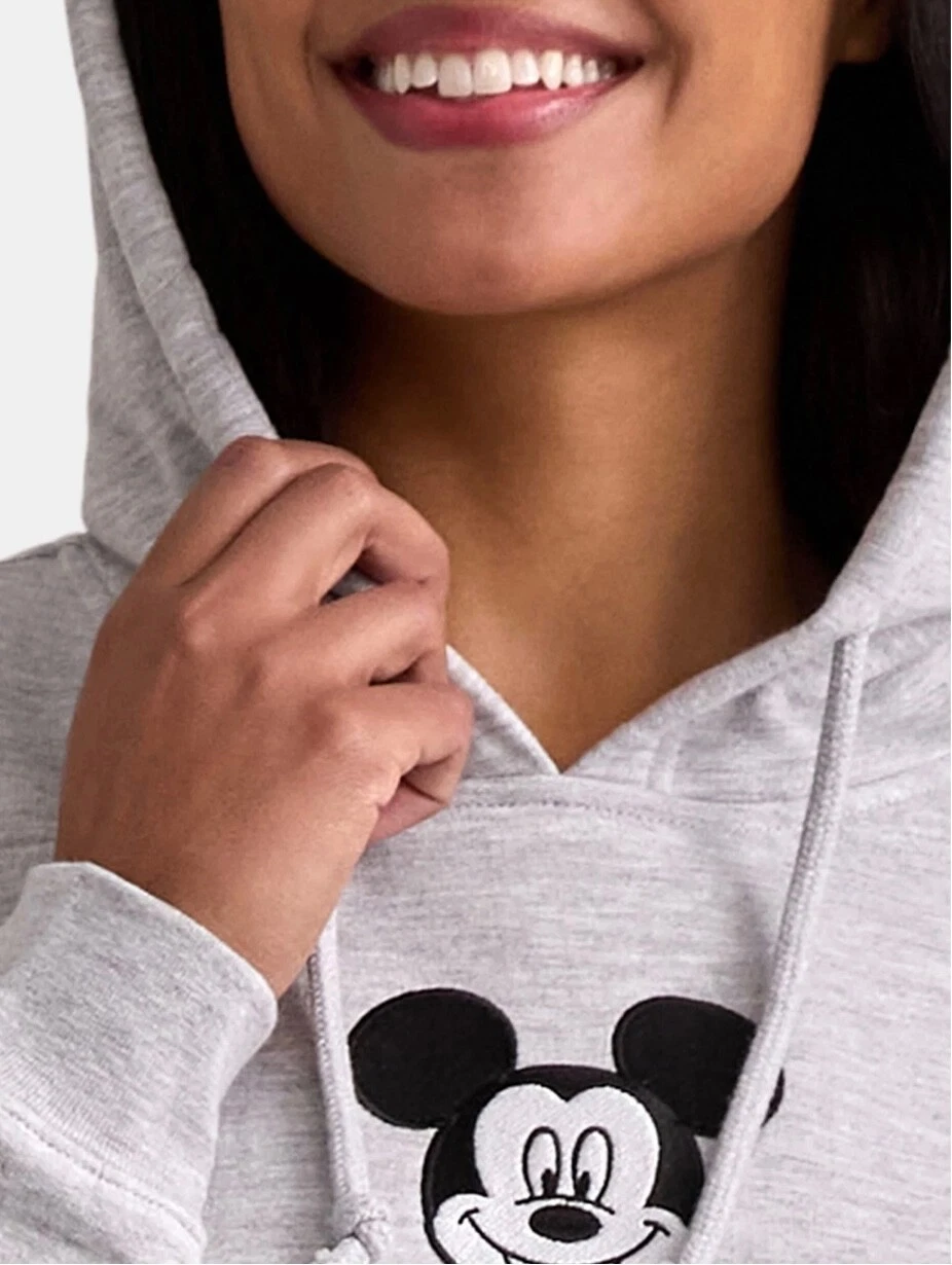 OFF WHITE Disney Topolino Felpa con Cappuccio Felpa con Cappuccio Maglione e Jogger Adolescente Donna XS Set