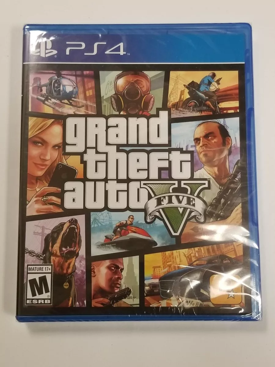 Grand Theft Auto GTA V 5 for Sony Playstation 4 PS4