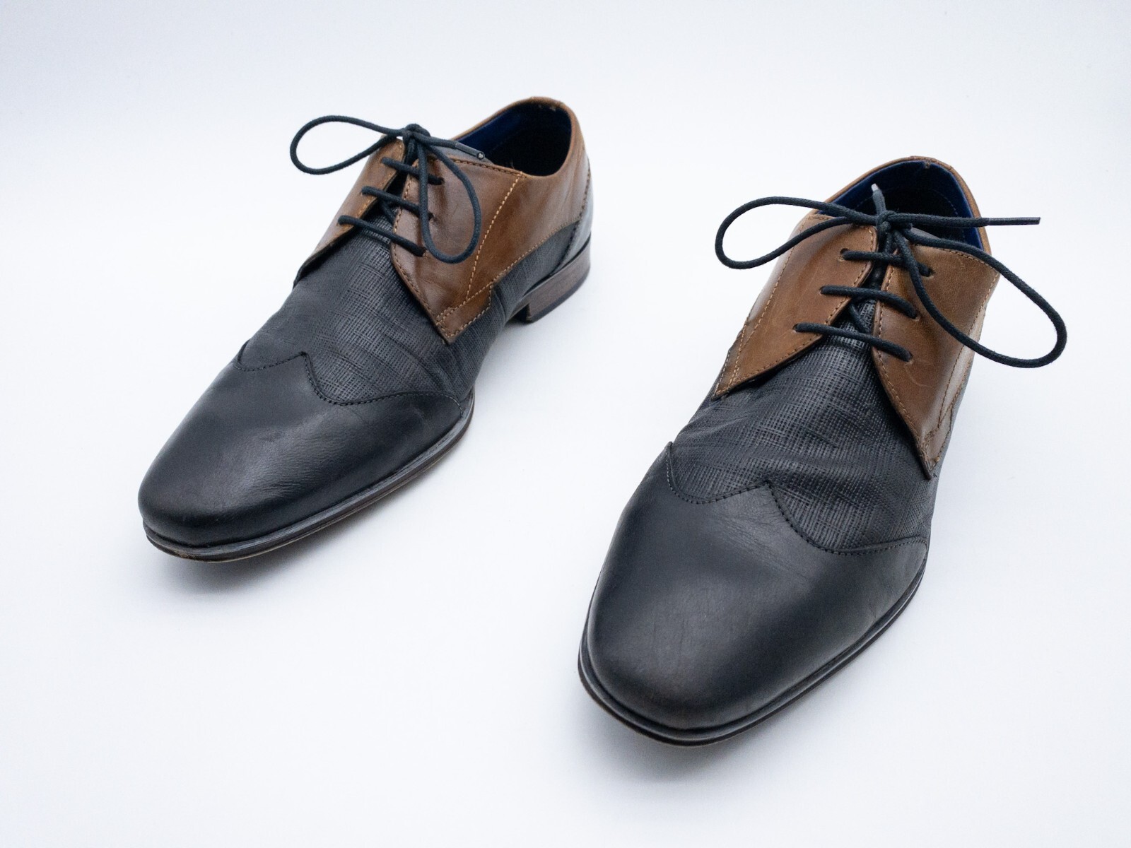 Zapato De Negocios Para Hombre Bugatti Media Suela Talla 44 EU Art 27999-100