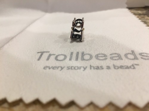 Trollbeads Hydrangea Bead Charm Sterling Silver 925 - Picture 5 of 8