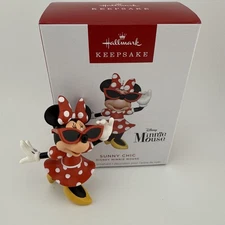 Hallmark Keepsake 2025 Sunny Chic Disney Minnie Mouse Ornament