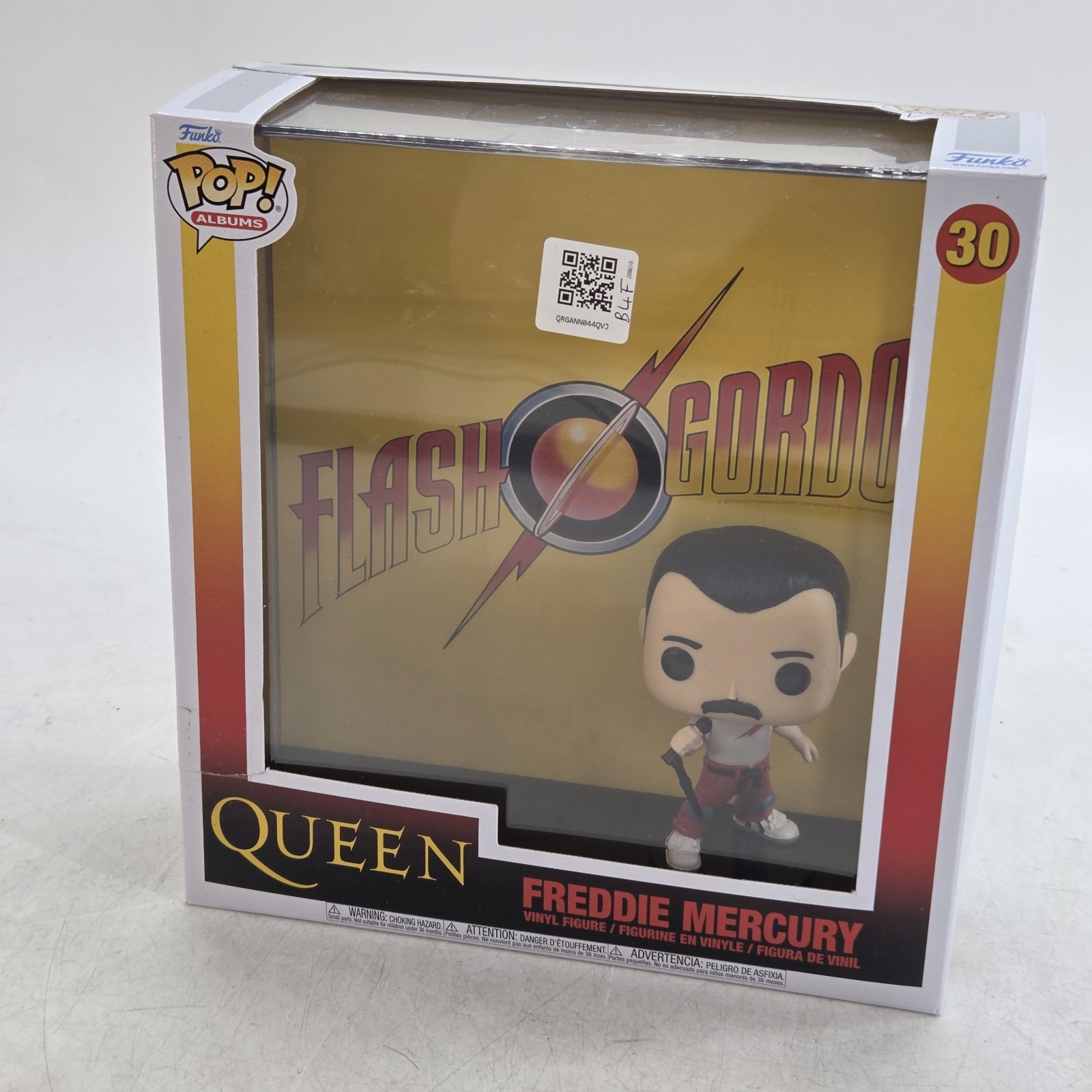 Funko POP! Queen Flash Gordon Album Cover #30 Rocks Vinyl Figure Boxed