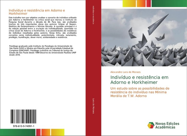 Alexandre Lara De Moraes | IndivíDuo E ResistêNcia Em Adorno E Horkheimer | Buch-image