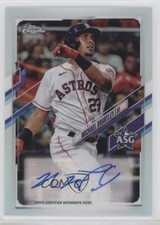 2021 Topps Chrome Update Target All-Star Game Michael Brantley #ASGA-MB Auto 6ns
