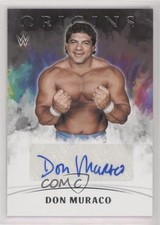 2022 Panini Chronicles WWE Origins Auto Don Muraco #OA-DMR Auto ux8