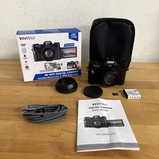 Vivitar 4K Wi-Fi Digital Camera - Open Box- LOOK