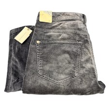 Pilcro Icon Corduroy Jeans Womens 27 28x30 ACTUAL Flare Faded Wash Pants NEW