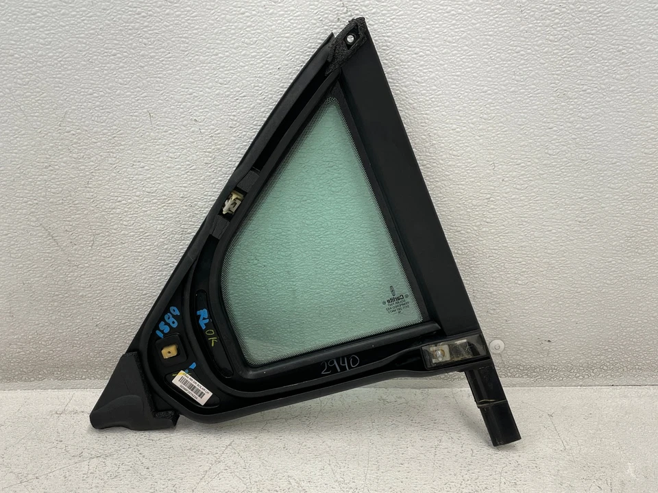 Puerta trasera izquierda del conductor Lincoln Continental 17-20 cuarto ventana de vidrio 1589 OEM Foto 4 de 4