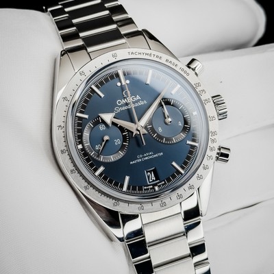 OMEGA Speedmaster  57 - Blue Dial - 332.10.41.51.03.001 - Box & Papers Full Set