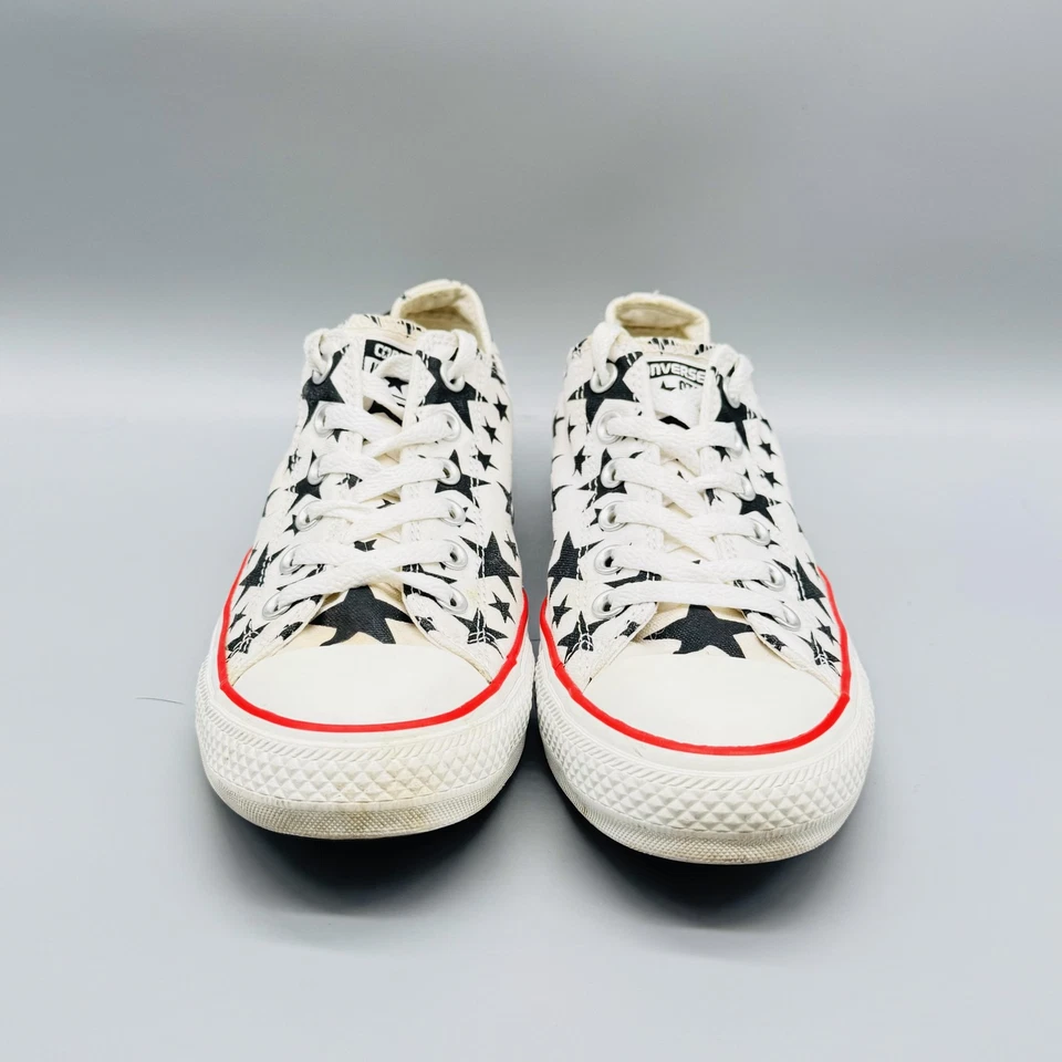 Zapatos Converse Mujer 9 Negro Blanco Chuck Taylor All Star Estampado Zapatillas bajas Foto 3 de 4