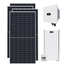 Kit fotovoltaico trifase 15210W inverter Huawei MB0 15kW litio 15kWh LUNA2000