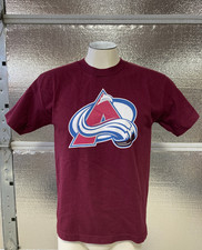 Colorado Avalanche Shirt - Youth XL - Old Time Hockey - Short Sleeve - Kids -Red