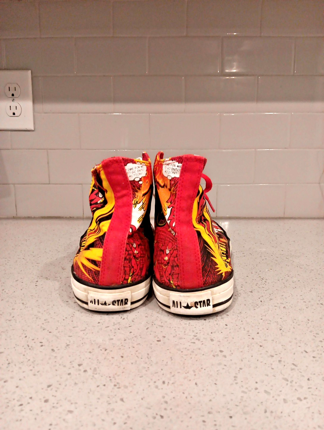 Converse All Star Chuck Taylor DC Comics The Flash Men’s Size 12 thumbnail 3