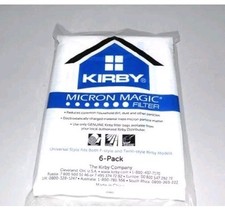 Kirby Vacuum Bags Hepa Cloth Sentria II F Micron Magic 6Pk 204811 Ships From USA